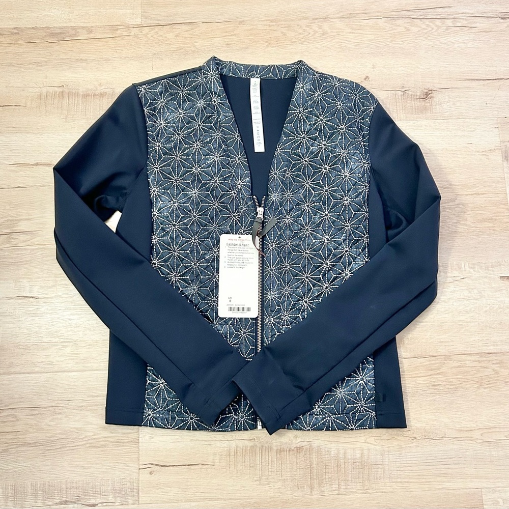 NWT Lululemon Cardigan & Again 8 Jacket Top